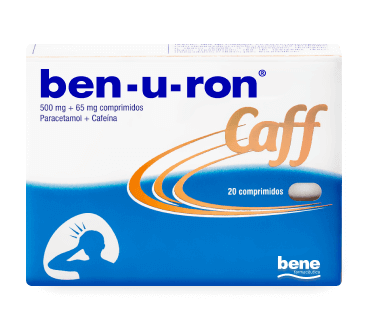 BEN U RON CAFF 500 65MG ( CX DE 20 UND)