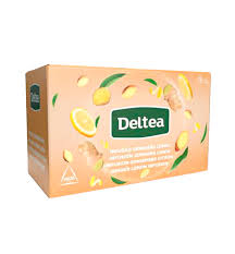 Cha Delta Gengibre Limão 20 Saq
