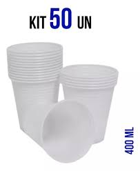 Copo Descartaveis Agua ( Emblgem 50 Und)