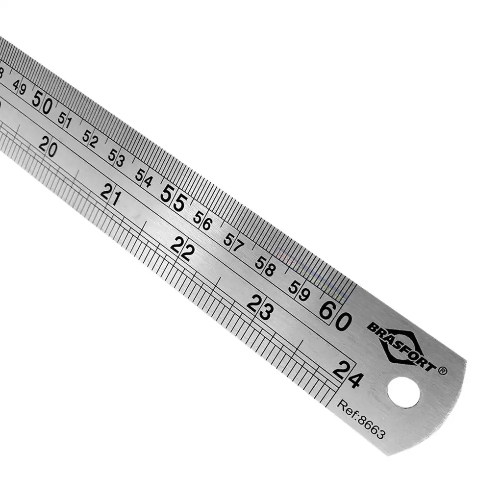 Regua Metalica 60 Cm
