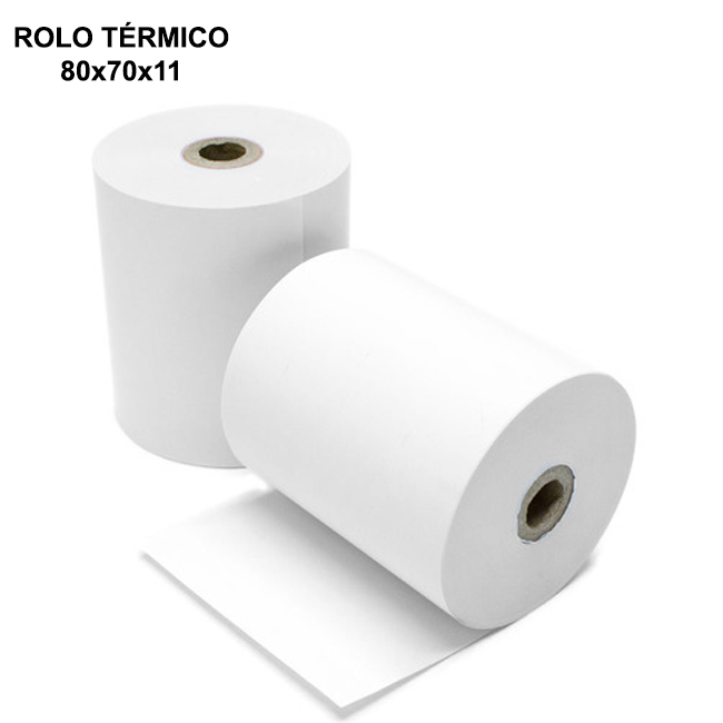 Rolo Térmico P/Dispensadora De Senha - 80*70*11