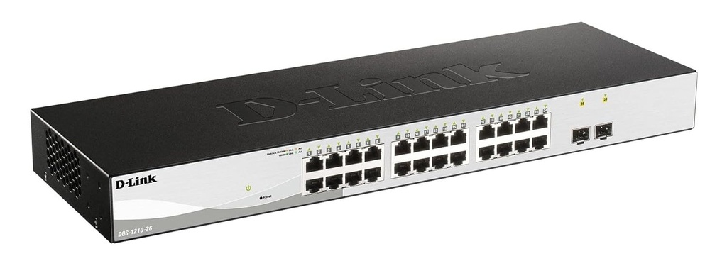 Switcht  P Link 24 Port. Dgs1210-26P Gigabite