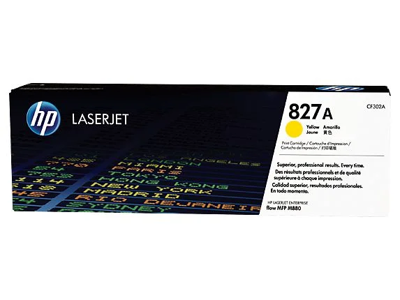 Toner Hp 827A Cf302  M880 Yellow
