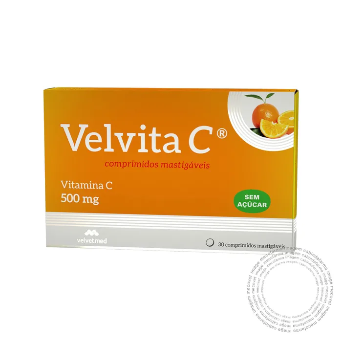 Vitamina C - 30 Comp. Mastigaveis. 500Mg