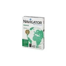 [3254117] PAPEL A3 NAVIGATOR 80G (1 Resma)