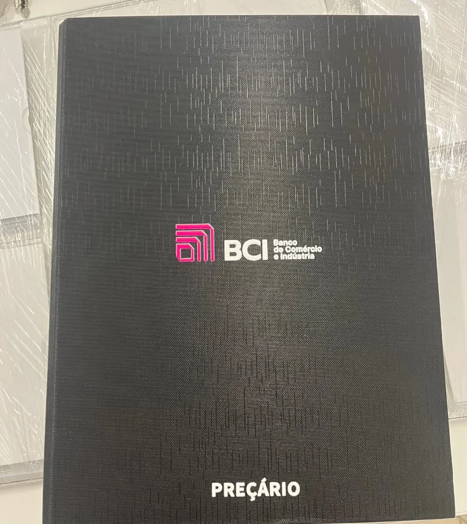 Capa de preçário C/ novo logotipo