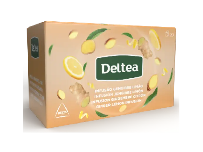 [32612171] Chá Delta Gengibre e Limão