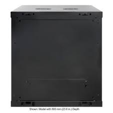 [1683] Armário 12U 600*450 Int  Aço Preto