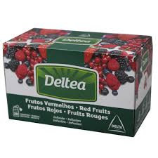 [1277] Cha Delta Frutos Vermelhos 20 Saq