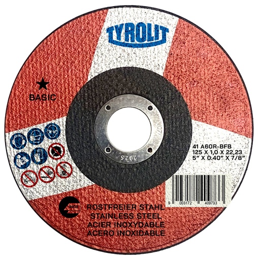 [1799] Disco De Corte Inox 125Mm