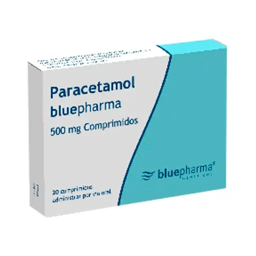 [1451] Paracetamol Bluepharma 500Mg ( Cx 20 Comp)