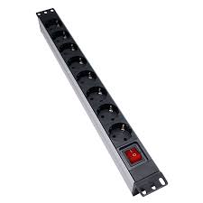 [1805] Régua Energia 19" 1U 8 Tomadas