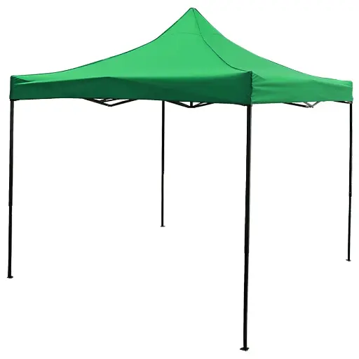 [1826] Tenda Móvel Verde - Roda Universal De 4"