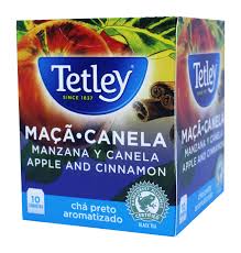Tetley Chá  Pêra Canela